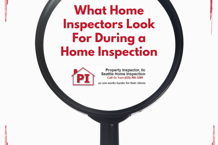 what Seattle Home Inspectors look for During home inspections